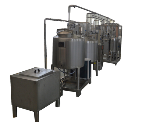 2000-60000kg Instalação de produção de iogurte mexido totalmente automática para a indústria láctea