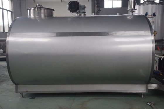 Tanque de transporte de leite de 800 kg para processamento de leite