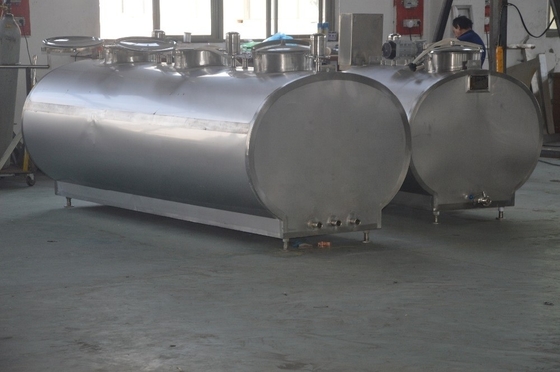 Tanque de transporte de leite de 800 kg para processamento de leite