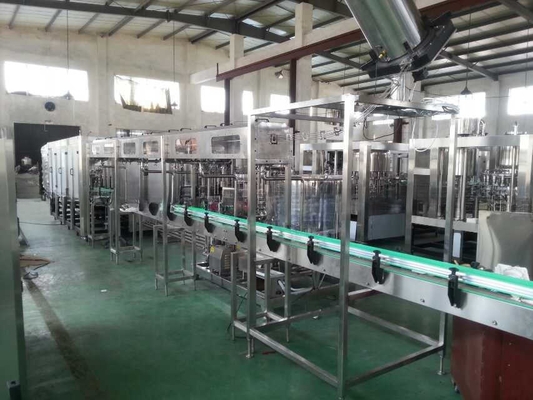 Instalação de produção de água mineral totalmente automática para otimização da produção de bebidas