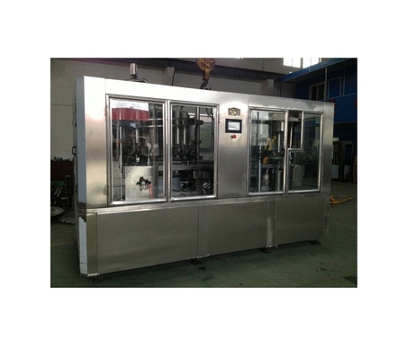 Linha de enchimento de suco carbonatado 6000BPH a motor elétrico para fabricação de bebidas enlatadas