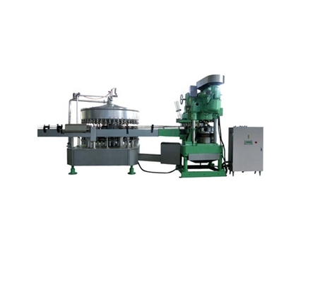 Linha de enchimento de suco carbonatado 6000BPH a motor elétrico para fabricação de bebidas enlatadas
