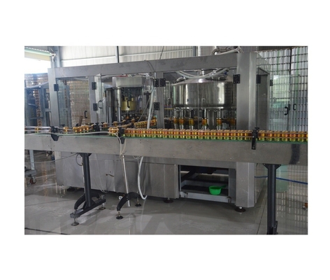 Linha de produção de bebidas carbonatadas de 40m*20m*5m Linha de enchimento de latas de alumínio