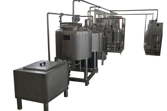 2000-60000kg Instalação de produção de iogurte mexido totalmente automática para a indústria láctea