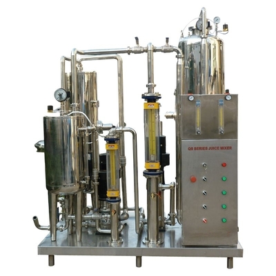 Máquina de mistura de bebidas refrigeradas com gama de mistura 1 3-1 6