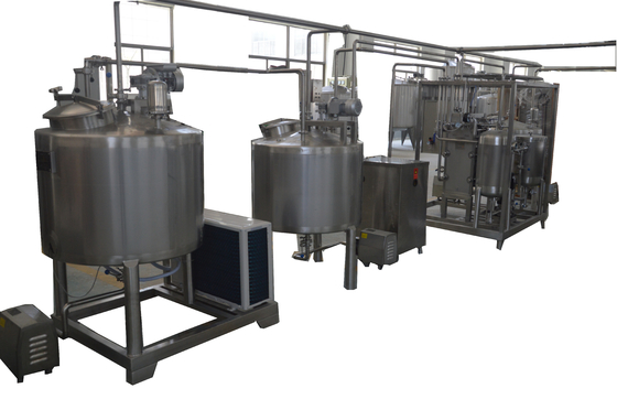 2000-60000kg Instalação de produção de iogurte mexido totalmente automática para a indústria láctea