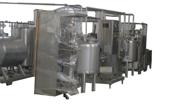 2000-60000kg Instalação de produção de iogurte mexido totalmente automática para a indústria láctea