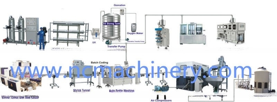 Tipo de embalagem de bebidas sacos linha de produção de água de saquete automática completa 2000bph