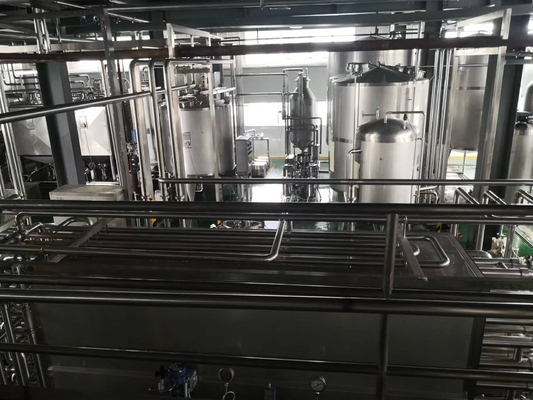 Máquina de enchimento de iogurte completa de 500L-10000L de capacidade para produção em larga escala
