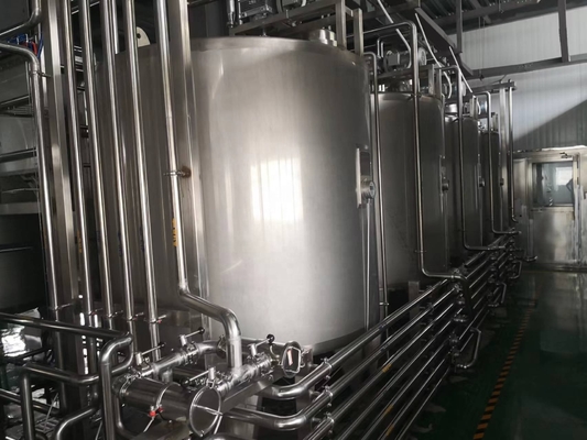 Máquina de enchimento de iogurte completa de 500L-10000L de capacidade para produção em larga escala