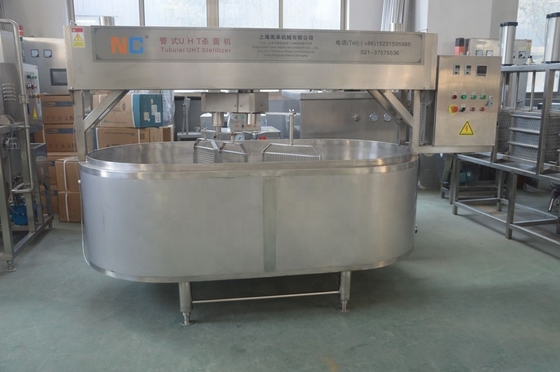 17.5KW Imposto sobre o valor acrescentado homogéneo emulsificante Imposto sobre o valor acrescentado do queijo revestido para produção em larga escala