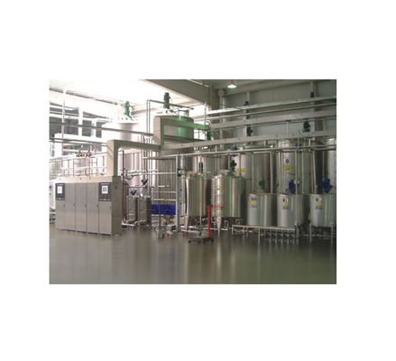 20000 KG Linha de Processamento de Iogurte Aromatizado Projeto Turnkey com na fábrica de produção
