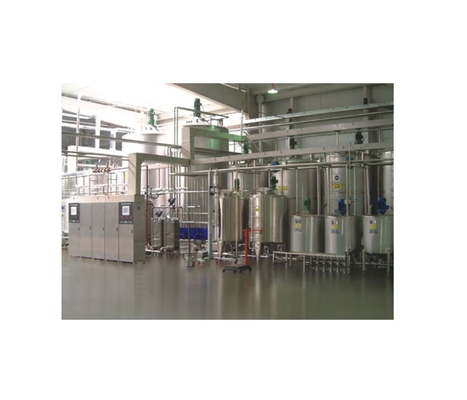 20000 KG Linha de Processamento de Iogurte Aromatizado Projeto Turnkey com na fábrica de produção