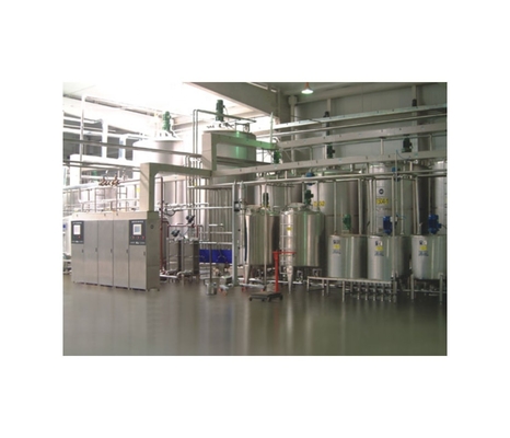 20000 KG Linha de Processamento de Iogurte Aromatizado Projeto Turnkey com na fábrica de produção