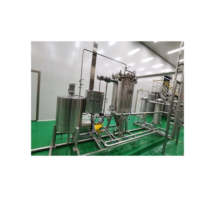 20000 KG Linha de Processamento de Iogurte Aromatizado Projeto Turnkey com na fábrica de produção