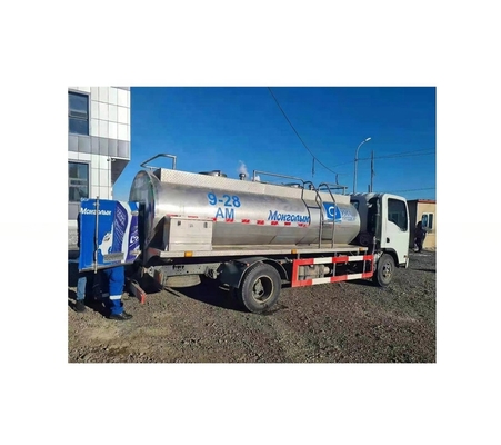 Tanque de arrefecimento de leite a granel de grande capacidade com sistema de refrigeração
