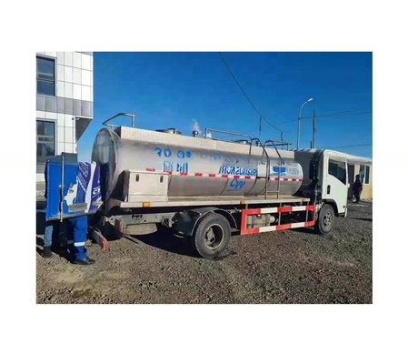Tanque de arrefecimento de leite a granel de grande capacidade com sistema de refrigeração