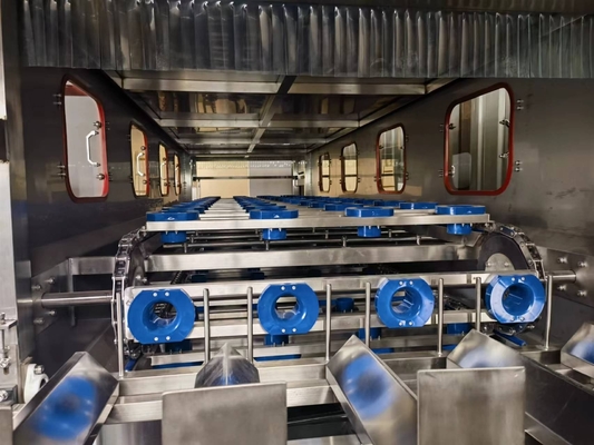 Longo Período de Utilização Linha de Engarrafamento de Água em Barris de 5 Galões com Capacidade de Carga de 1800 KG