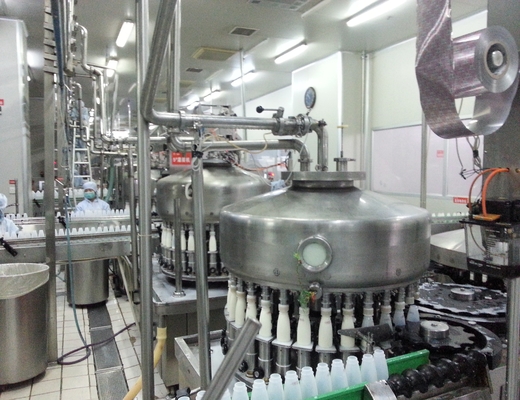 Instalação de processamento de leite UHT de 60 kW de aço inoxidável 304/316 para produção de alta capacidade