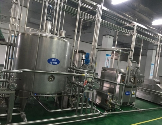Instalação de processamento de leite UHT de 60 kW de aço inoxidável 304/316 para produção de alta capacidade