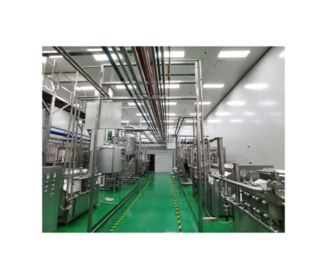 Projeto chave na mão de tensão personalizada linha de produção de iogurte 3000L/H