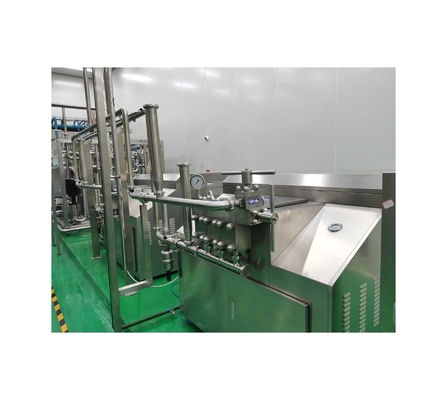 Instalação de processamento de leite pasteurizado chave na mão com tensão personalizada e design variável