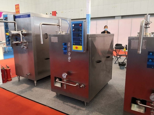 Fácil de operar Alimentos higiênicos Sorvete duro congelador contínuo para produtos lácteos