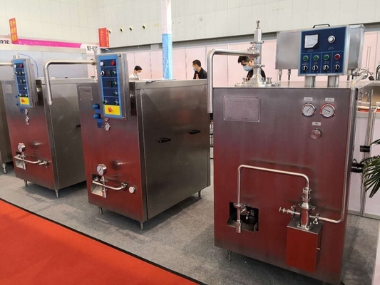 Fácil de operar Alimentos higiênicos Sorvete duro congelador contínuo para produtos lácteos