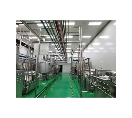 20000 KG Completa planta de iogurte para pasteurização congelação homogeneização e fermentação