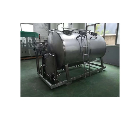Sistemas avançados de lavagem CIP controlados por ecrã táctil PLC para linha de processamento de bebidas