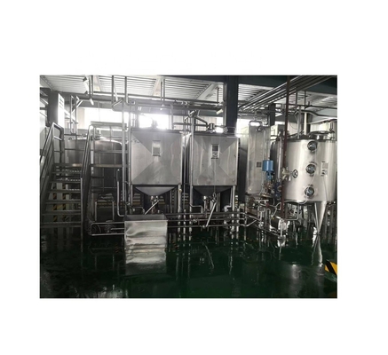 Projeto chave na mão para linha de processamento de leite de coco de tamanho padrão Tecnologia avançada