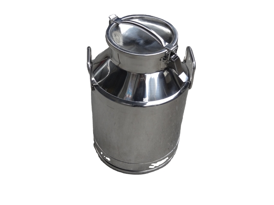 Churn de leite de aço inoxidável isolado 9,5 kg Capacidade para as necessidades do cliente