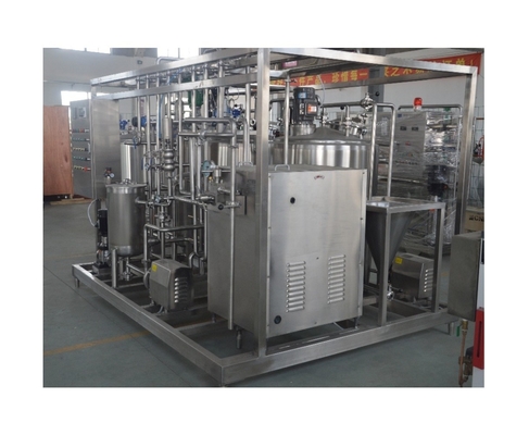 Linha de produção de sorvete em pequena escala de 300L/H para fazendas sem igual e desempenho
