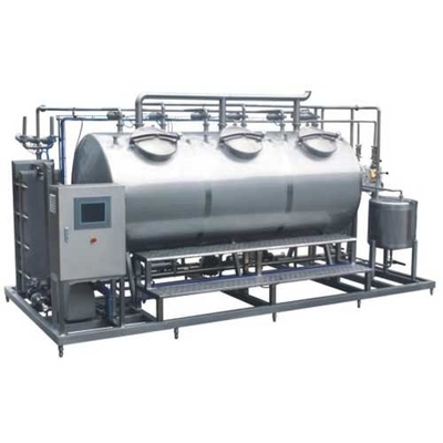 Melhore os padrões de higiene da sua fábrica de laticínios com o sistema CIP totalmente automático de 1000L/H