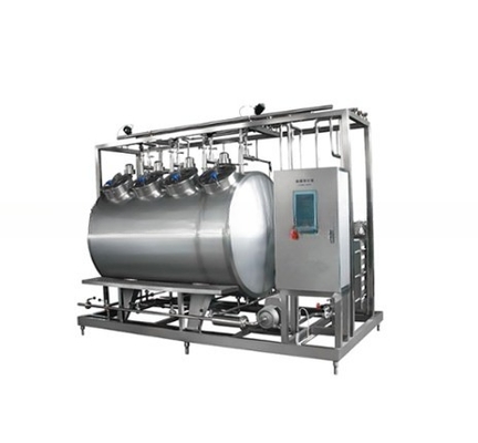 Melhore os padrões de higiene da sua fábrica de laticínios com o sistema CIP totalmente automático de 1000L/H