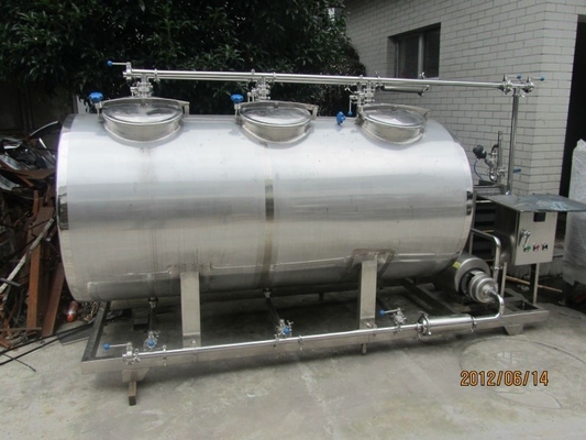 Melhore os padrões de higiene da sua fábrica de laticínios com o sistema CIP totalmente automático de 1000L/H