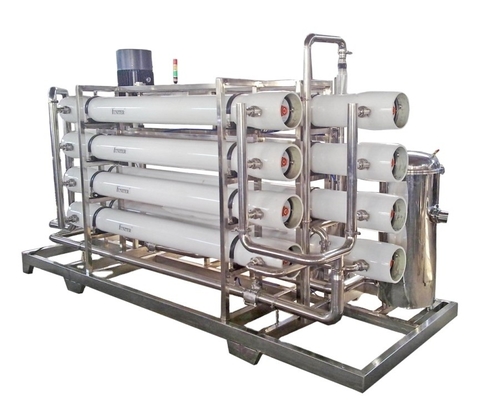 1250 kg de aço inoxidável 304 Sistema de tratamento de águas RO de grande escala 5000L/H
