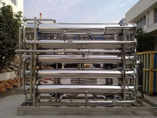 1250 kg de aço inoxidável 304 Sistema de tratamento de águas RO de grande escala 5000L/H