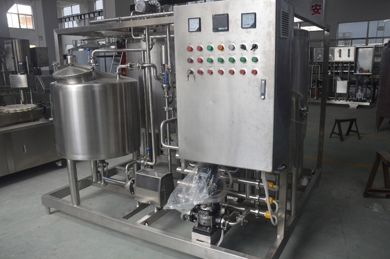 Instalação de mistura de sorvete de copo de pequena capacidade de 200L/h com tensão 380V/440V