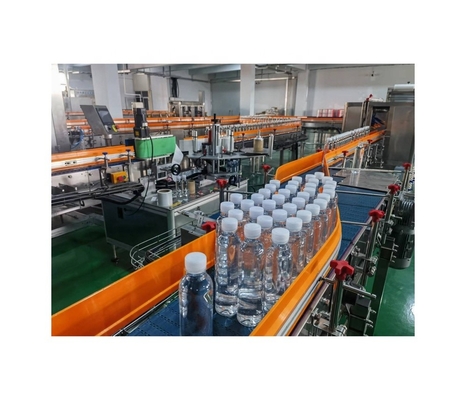 Linha de embalagem de bebidas de água mineral em garrafas de vidro para venda a granel de bebidas
