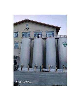 220V/380V Silos de armazenamento de leite isolado por tensão para instalações de fabrico