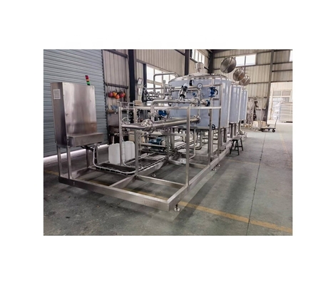 Máquina de limpeza de tanques de suco de controle de tela sensível ao toque PLC Sistema CIP para limpeza completa