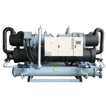 Chiller de água industrial de tipo parafuso de 65KW essencial para a produção de leite pasteurizado