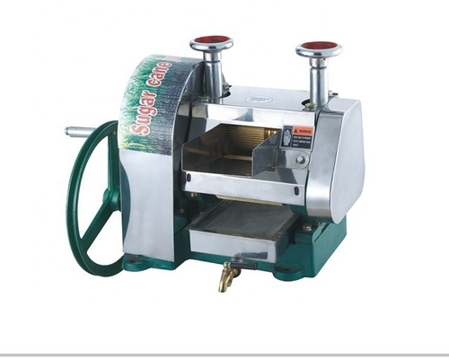 Máquina de moagem manual de cana de açúcar para 32 kg de capacidade na linha de produção de bebidas alimentares