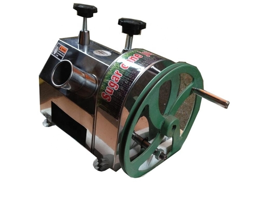 Máquina de moagem manual de cana de açúcar para 32 kg de capacidade na linha de produção de bebidas alimentares