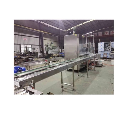 Linha de produção de cone de wafer personalizada Espelho máquina de fabricação de cone de sorvete polido