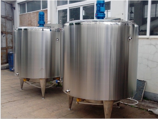 220V/380V Voltagem personalizada 500L Aging Vat para produção de sorvete e opções personalizadas