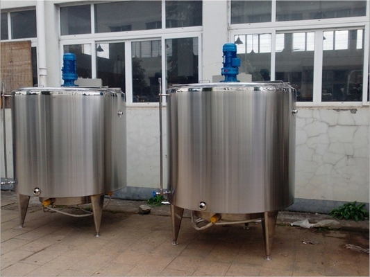 220V/380V Voltagem personalizada 500L Aging Vat para produção de sorvete e opções personalizadas