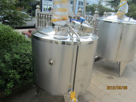 220V/380V Voltagem personalizada 500L Aging Vat para produção de sorvete e opções personalizadas