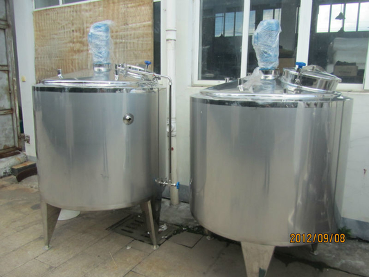 220V/380V Voltagem personalizada 500L Aging Vat para produção de sorvete e opções personalizadas